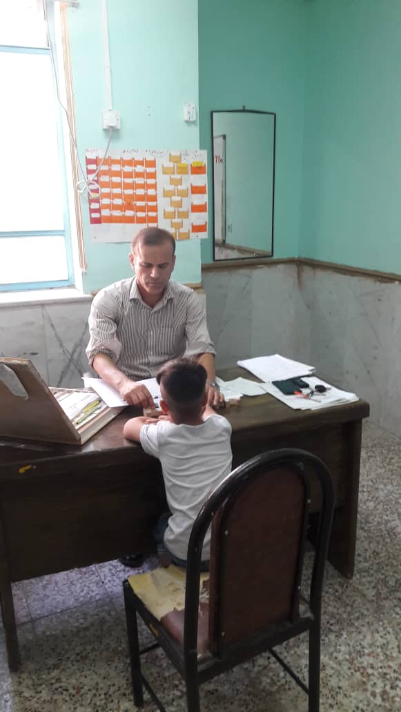 بازدید مدیر آموزش و پرورش شهرستان بهمئی به همراه کارشناسان این اداره از محل اجرای طرح سنجش
