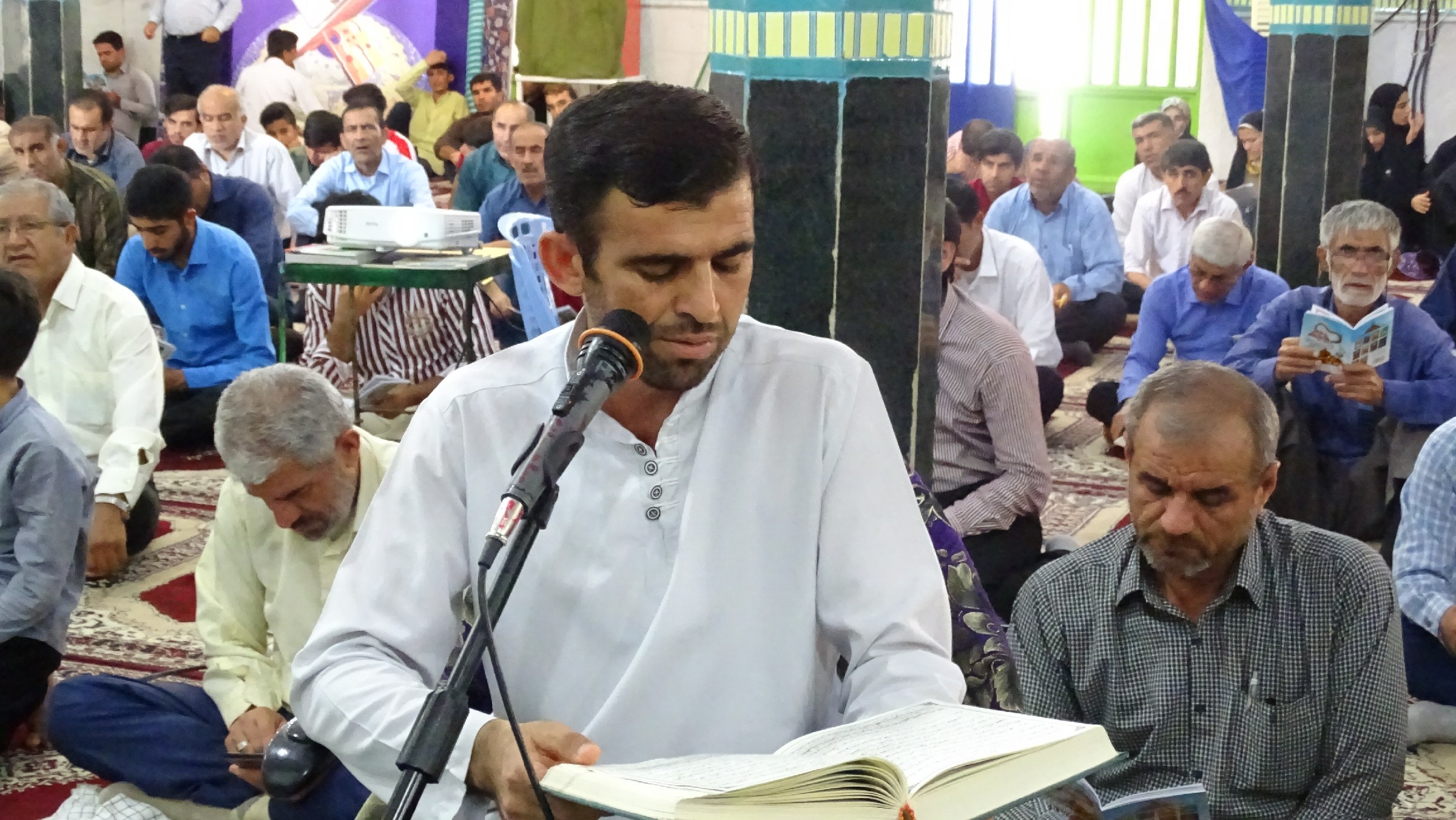 برگزاری دعای عرفه در شهرستان بهمئی به روایت تصویر