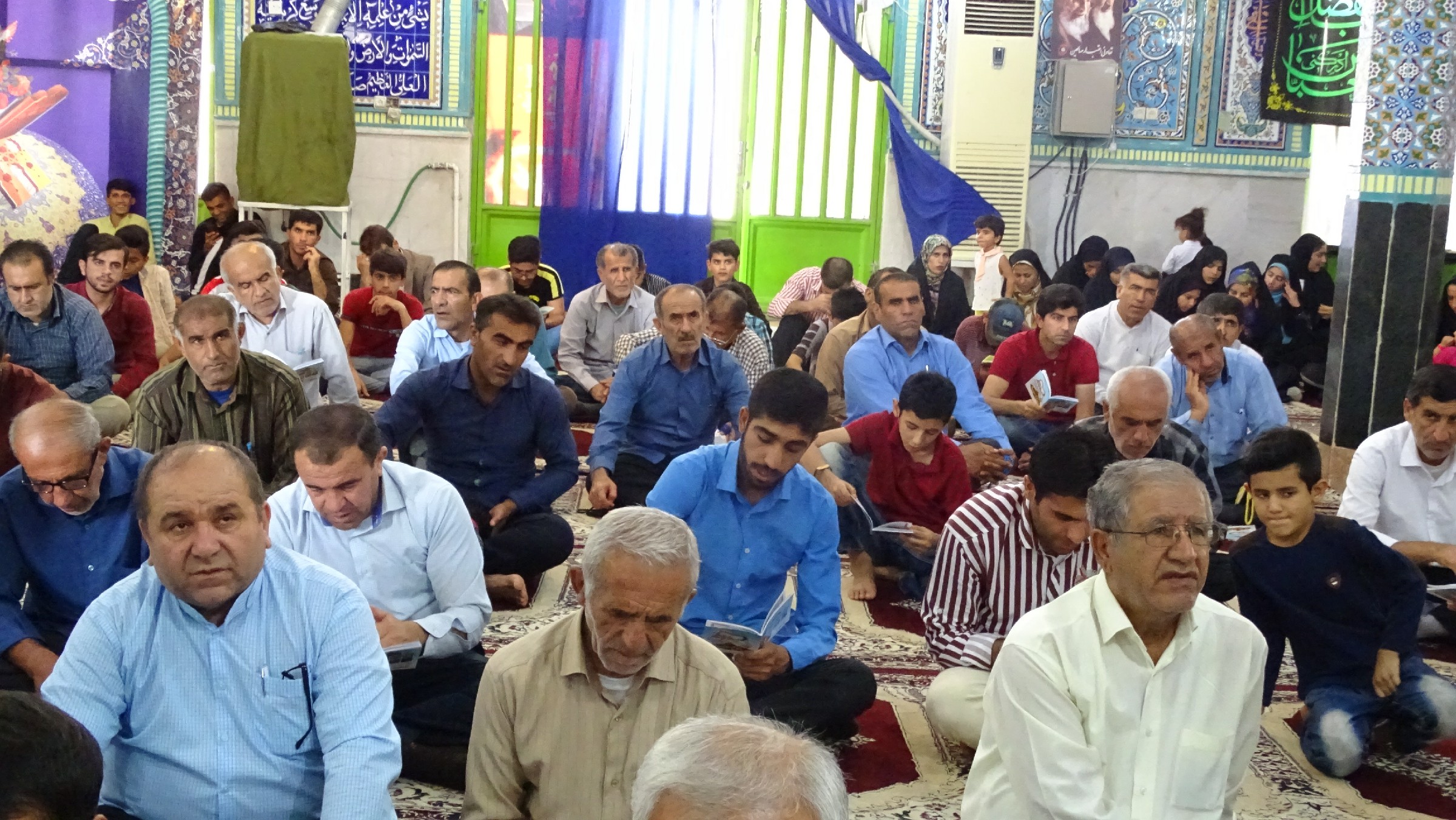 برگزاری دعای عرفه در شهرستان بهمئی به روایت تصویر