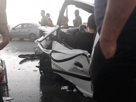 خودروی پراید باز هم چند نفر را به کام مرگ کشاند / تصاویر