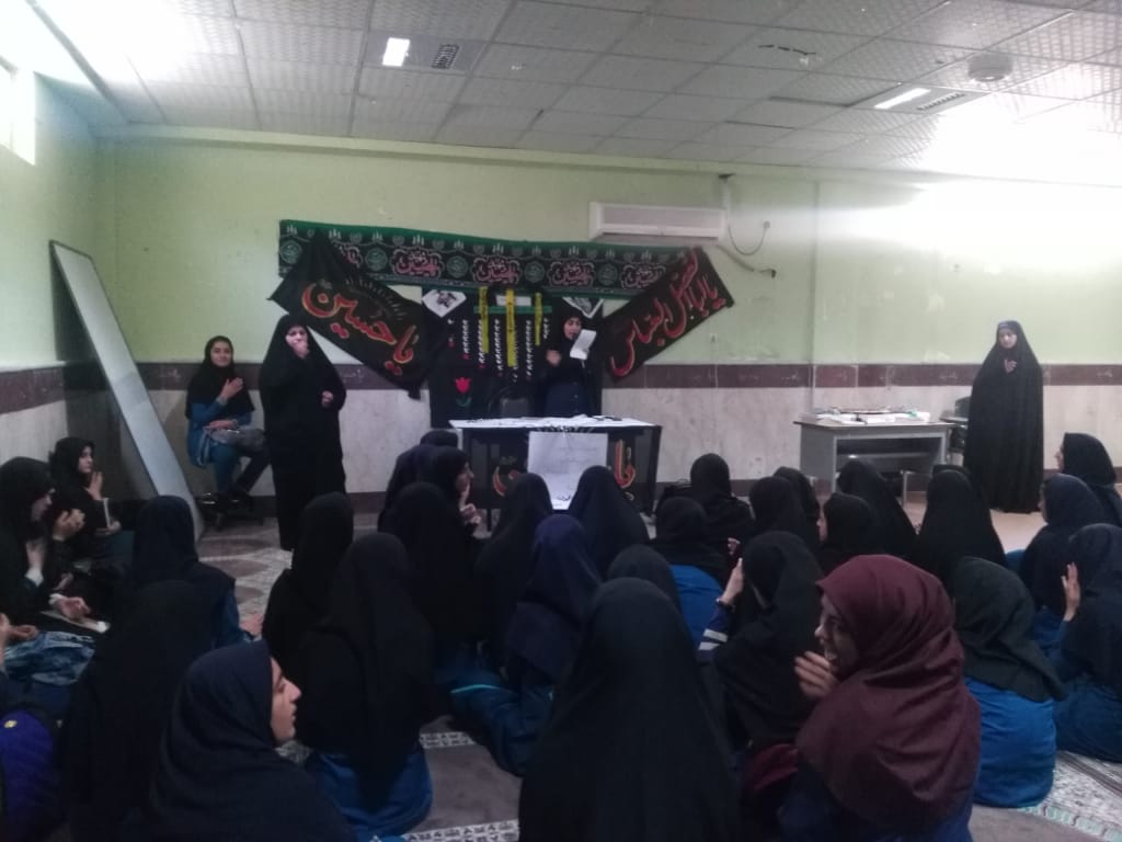 ویژه برنامه شهادت امام رضا (ع)در مدرسه شهید سمیه طرح شهید بهنام محمدی شهرستان بهمئی + عکس