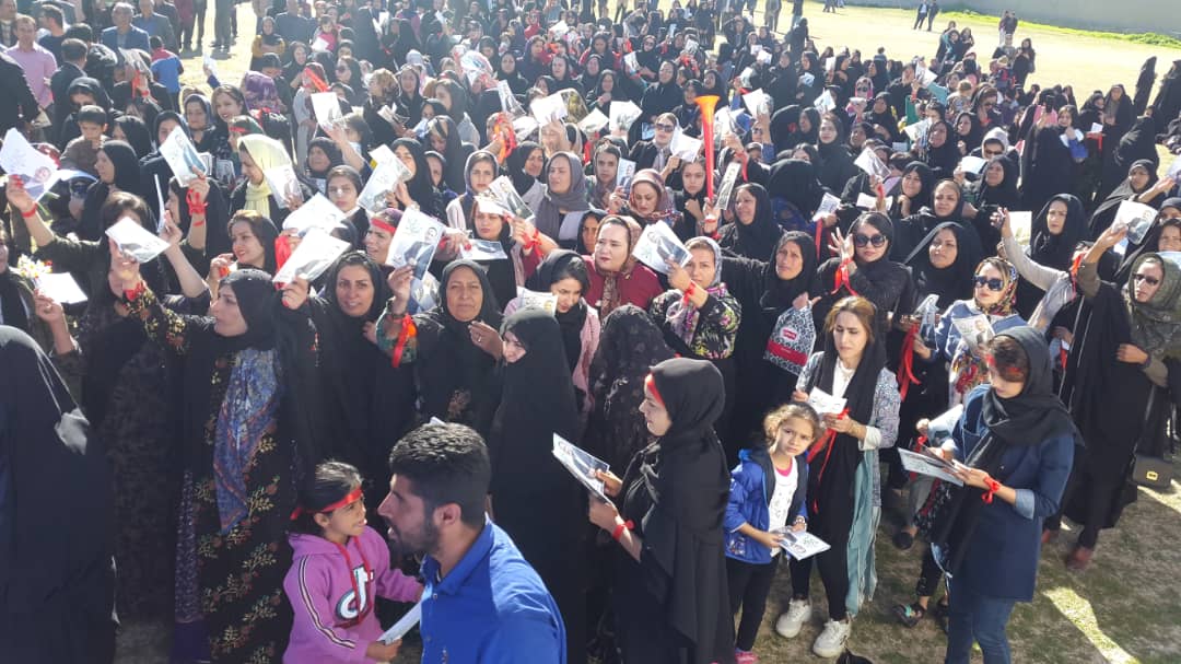 گزارش تصویری اولین نطق انتخاباتی حاج عدل هاشمی پور در شهر ودیار سوق