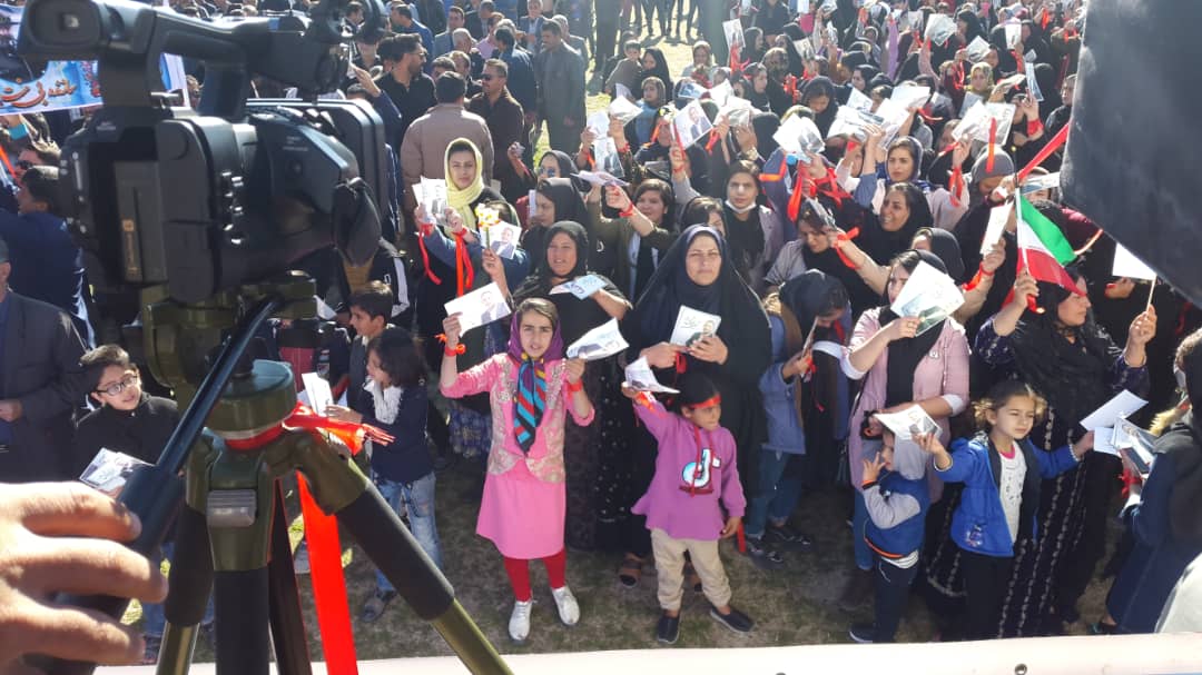 گزارش تصویری اولین نطق انتخاباتی حاج عدل هاشمی پور در شهر ودیار سوق