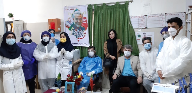 برگزاری جشن عید مبعث در بخش داخلی بیمارستان امام خمینی(ره) دهدشت + تصاویر