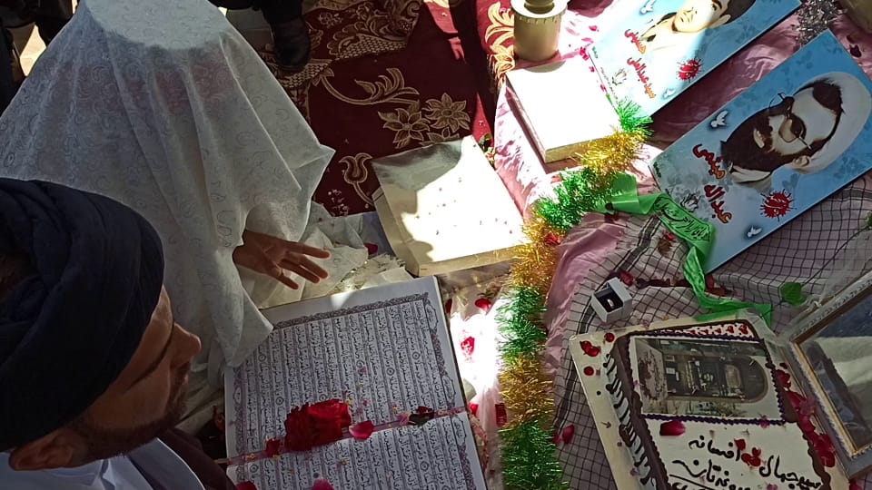 برگزاری جشن عروسی به ساده ترین شکل در شرایط کرونایی در شهرستان بهمئی + عکس 