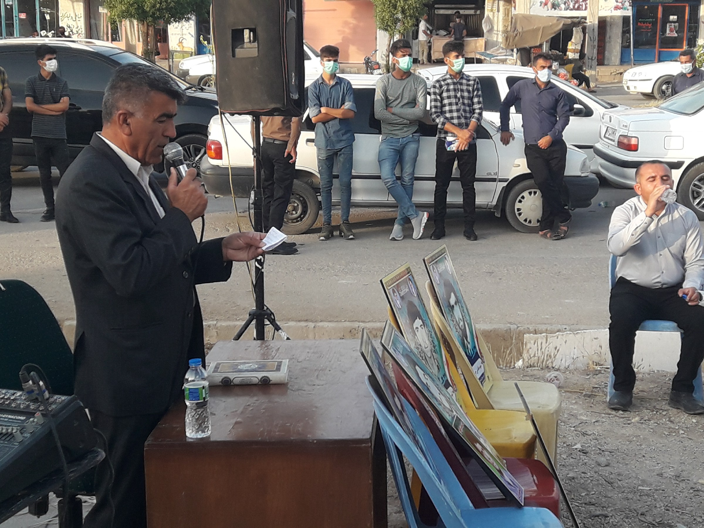 افتتاحیه و تجمیع ستادهای مردمی آیت الله رئیسی در شهرستان بهمئی + عکس
