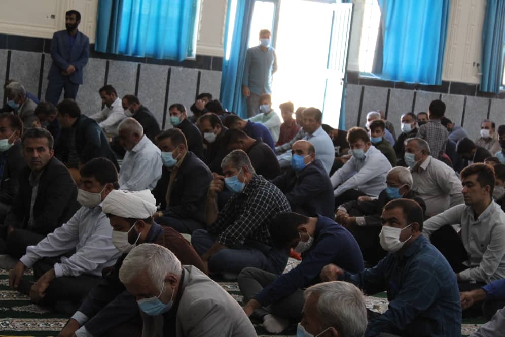 اولین نمازجمعه عبادی سیاسی شهردیشموک درمصلی تازه تاسیس این شهراقامه شد
