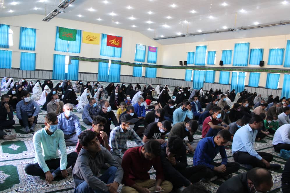اولین نمازجمعه عبادی سیاسی شهردیشموک درمصلی تازه تاسیس این شهراقامه شد