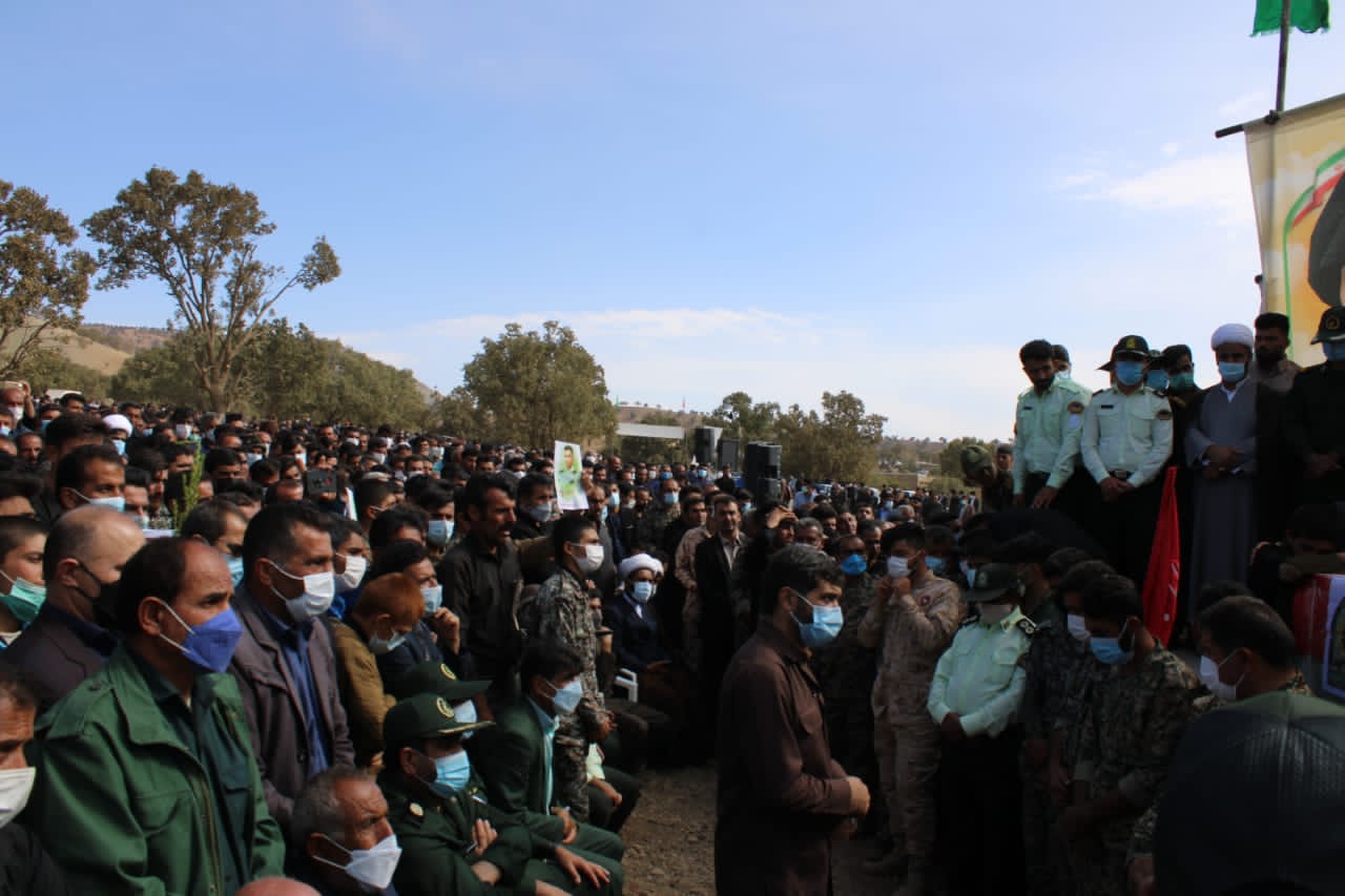 پیکر مطهر شهید مدافع وطن موسی نوروزی در زادگاهش به خاک سپرده شد