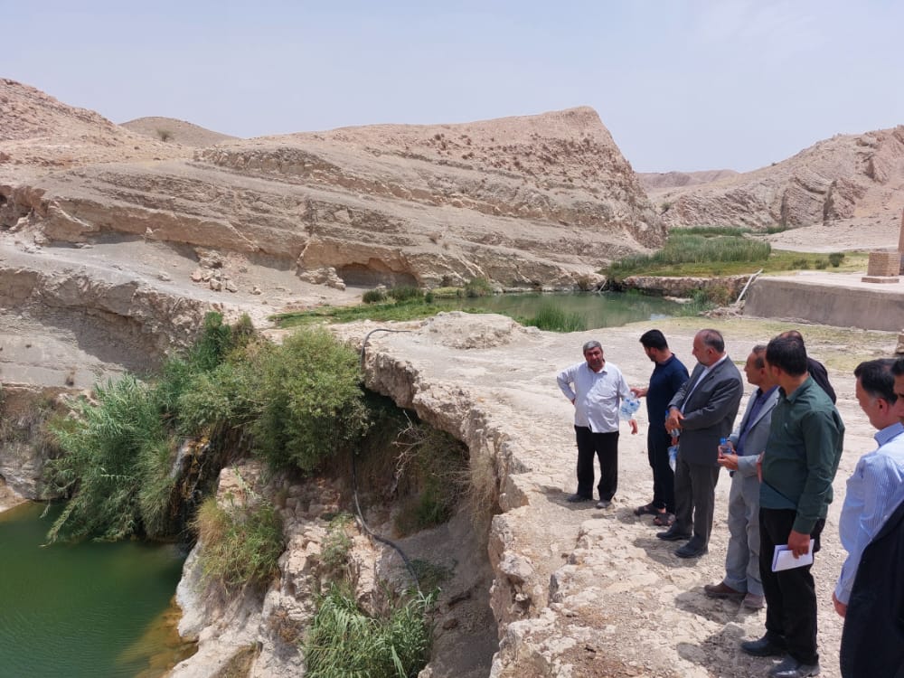 بازدید مدیرکل میراث فرهنگی،گردشگری وصنایع دستی خوزستان باحضور حاج ابراهیم متینیان از مناطق گردشگری و باستانی رامهرمز