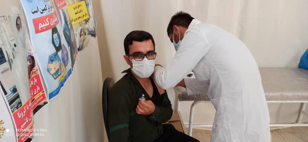 ؛آغاز تزریق واکسن کوو ایران برکت در شهرستان بهمئی