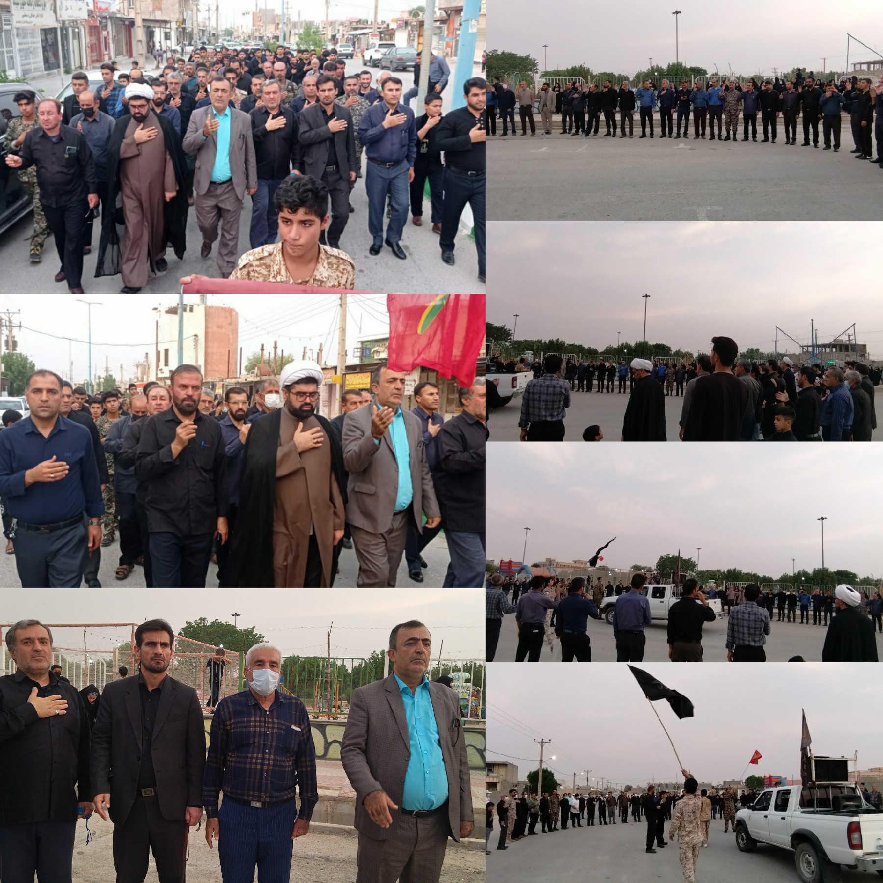 اجتماع بزرگ عزاداران حسینی در روز تاسوعا در شهرستان بهمئی + جزئیات و تصاویر